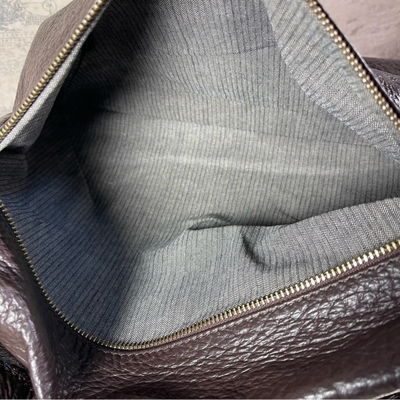 Studiomoda Italian Made Brown Large Designer Carryall Crossbody/tote - Picture 9 of 15